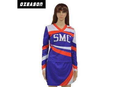 China OEM van de de sublimatiedruk van de de dienstdouane de eenvormige sexy hete cheerleading uniformen cheerleader Te koop