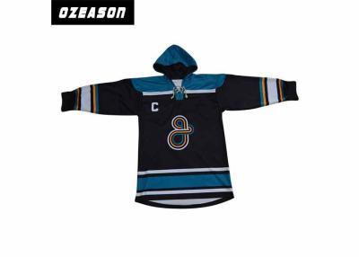 China Sudadera con capucha llena modificada para requisitos particulares nuevo material del engranaje del hockey de los jerséis del hockey sobre hielo de la sublimación del diseño en venta