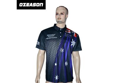 China Popular New Fashion Custom Design Darts Polo Shirt , Good Quality Wholesale Darts Jersey for sale