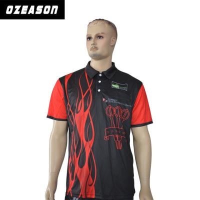 China 100% Polyester Custom Design Logo Breathable Slim Fit Polo Shirt for sale