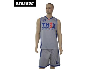 China V neck full sublimation printing customized basketball jerseys for sale