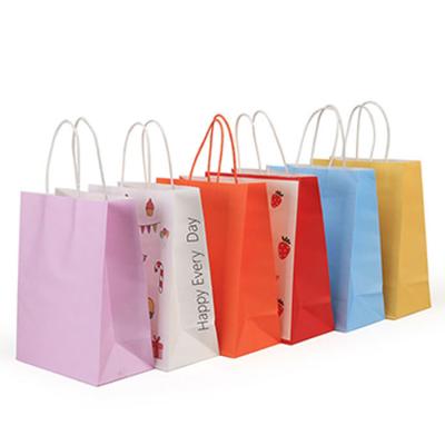 China Paper Gift Bag Manufacturers Offset Printing Customized Logo Seasonal Gift Paper Bag for sale