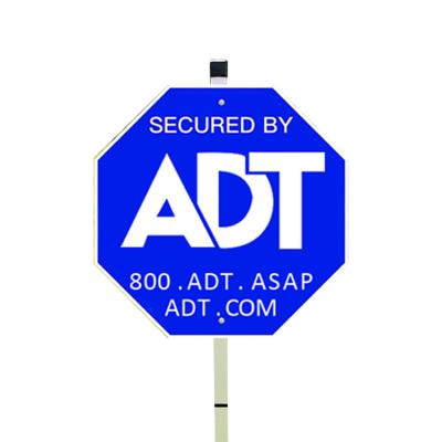 China Reflective Traffic Signs Customized by Toowin White Cctv Signs Warning Sticker Adt Signs For Yard for sale