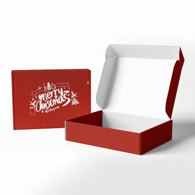 Cina Forma personalizzata Merry Christmas Party Favori Gift Paper Box a forma di albero di Natale in vendita