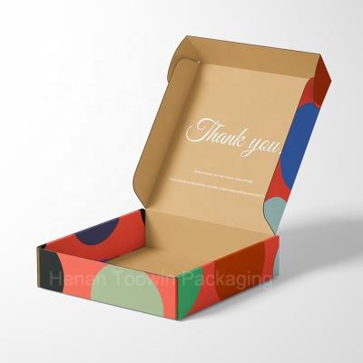 China Multi-Purpose Luxury Square Corrugated Folding Printed Box for Household Products for sale