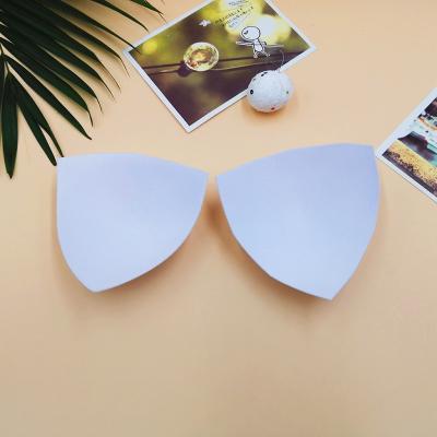 中国 Sexy Triangle 	Girls Bra pad Yoga Clothing  Foam Sports Tank Bra Pads Cups Plain Dyed 販売のため