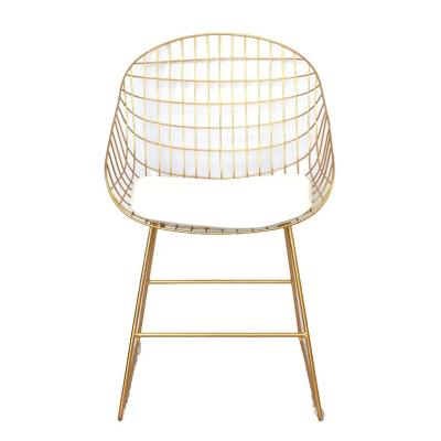 China (Other) adjustable nice design metal wire chair, dining room furniture chair, living room meeting computer survey chair for sale