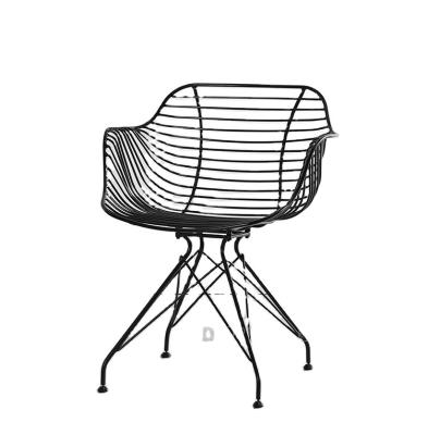 China (Other) Metal Steel Wire Adjustable Chair, Popular Fashion Salon Leisure Computer Survey Meeting Dining Chair for sale