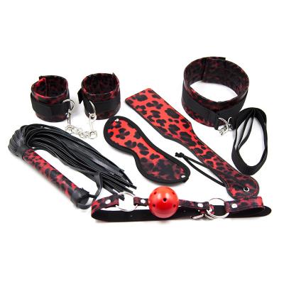 China Couples Adult Manufacturer Wholesale 6 Pcs Bdsm Sex Toys Bondage Kit Sex Toys Flirting Bondage Set For Couples for sale