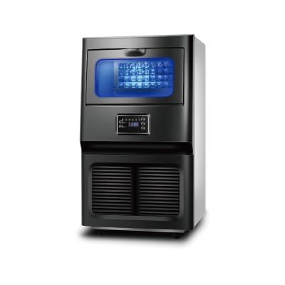 China Hotels Longbank Automatic Commercial Air Cooling Stainless Steel Cube Ice Machines for sale