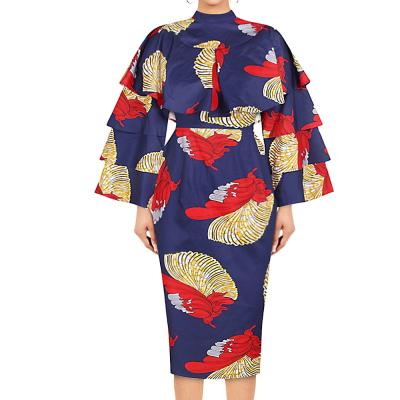 China Best Three-Quarter Sleeve Length (cm) Cavity Decoration Anti-Static Dot Pattern Type Casual Dresses for sale