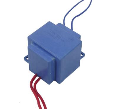 China Power Sealed Low Frequency Transformer With Lead Wires Input 220V 60Hz Output 15V Epoxy Encapsulated Transformer for sale