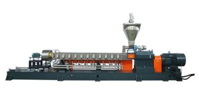 China Industrial Twin Screw Plastic Granules Extruder Soft PVC Pellet Making Machine for sale