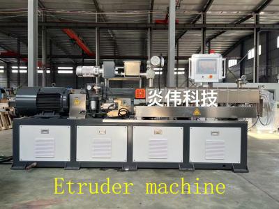 China High Output Twin Screw Granulator Water Ring Pelletizing 1000kg/H Twin Screw Extruder for sale