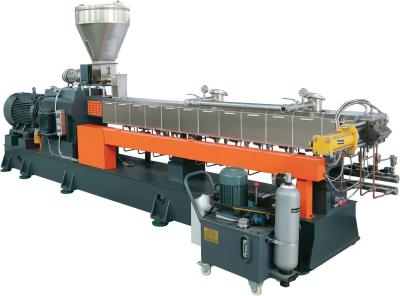 China PVC Conical Twin Screw Extruder Pipe Profile Sheet Extrusion Dual Screw Extruder for sale