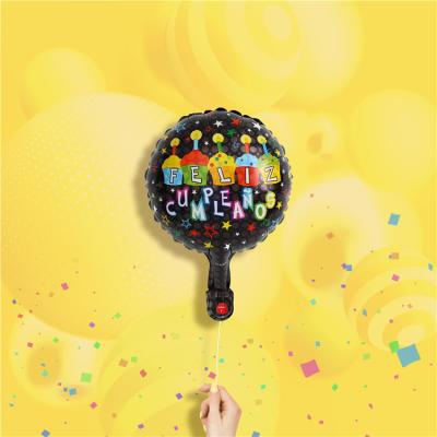 China Modern Design Gift Toy Baby Favor Environmental Friendly Material Custom Printed Birthday Series Foil Balloons for sale