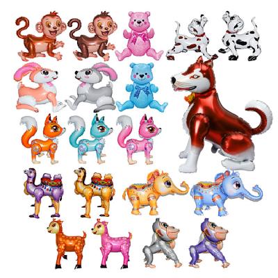 China Promotional Toy New Design High Quality Baby Balloon Foil Inflatable 4D Foil Balloon Cute Kid Loved Dog Foil Balloon for sale