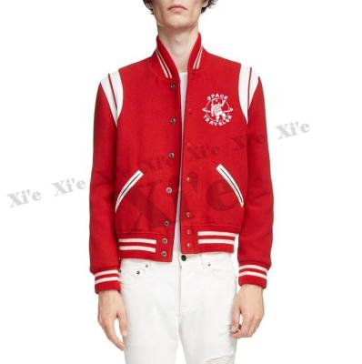 China Reversible Winter Outdoor College Sports Baseball Plus Size Mens Jackets Cotton Varsity Jackets Man Designer Custom Jacket for sale