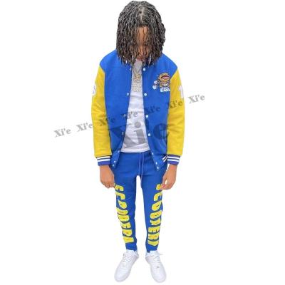 China 3D Breath Print Breathable Tracksuits Wholesale Custom Sportswear Jackets And Breath Paint Sweats Fashion Casual Tracksuit Fit Men for sale