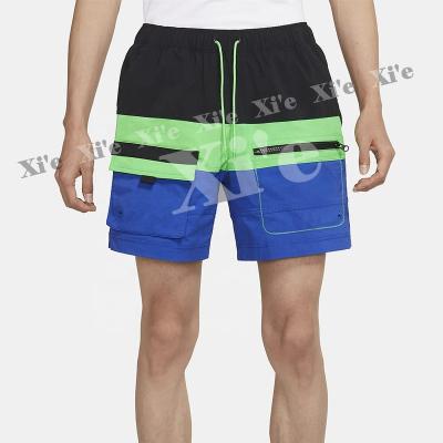 China Viable Wholesale Summer Shorts Mens Supplier Shorts Cool Pocket Custom Mens Zipper Side Logo Cargo Shorts for sale