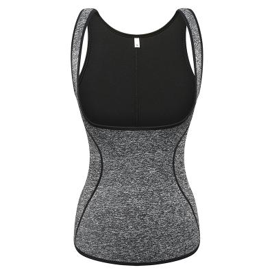 China Waist Trimmer Belt Neoprene Waist Trainer Corset Antibacterial Snowflake Sweated Vest Seamless Shapewear for sale