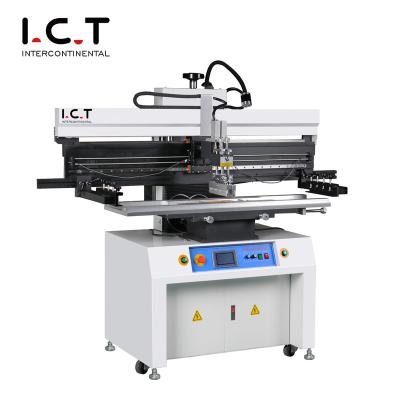 China Smt Assembly Line Semi Automatic P12 Stencil Printer, SMT PCB Paste Printing Machine, SMT Solder Paste Printer for sale