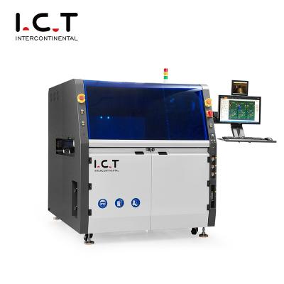 China THT Full Automatic Dual Wave Machine Selective Soldering PCB, Flux Sprayer DIP Soldering Machine, Selective Wave Soldering Machine 350*300mm - 500*400 for sale