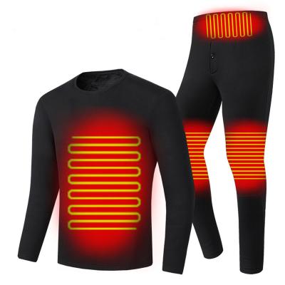 China Windproof Women's Passionate Thermal Underwear Set, USB Women's Electric Long Underwear Thermal Set, Snow Gaiters For Women for sale