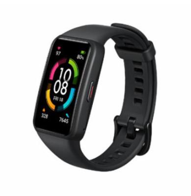 China Touch Screen Version Honor Global 6 Band AMOLED Smart Bracelet Swimming Waterproof Heart Rate Monitor Fitness Sleep Musicmu for sale