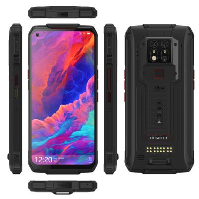 China Dual SIM Card Nice Rugged Smart Phone OUKITEL WP7 8000mAh 6GB+128GB 6.53 Inch 48MP Triple Cameras Android 9.0 Mobile Phone for sale