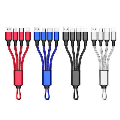 China Factory Wholesale 3A Magnetic Data 3A /5A/6A Meters USB Android Retractable Fast Cable Mobile Phone 2 in 1 USB Fast Charging Cable for sale