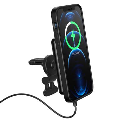 China High Quality Car Smart Wireless Charger 15W Fashion Mobile Phone Car Wireless Charger for sale