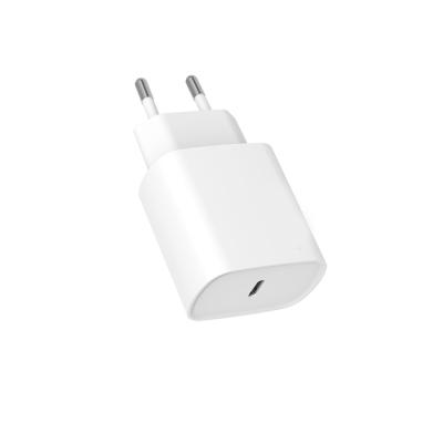 China Free Sample Mobile Phone Free Sample EU C Charger 18W Palladium Palladium Wall Charger Fast Charging For iPhone and Android for sale