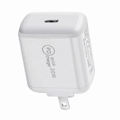 China 20w Wall Charger 2ports Wall Charger Au Type-c Mobile Phone OEM Wall Charger Quick Fast Fast Au Type-c Eu UK US for sale