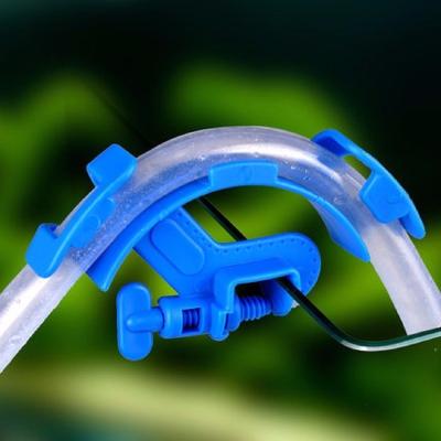 China Viable Aquarium Fish Tank Water Pipe Filter Hose Mount Tube Holder for sale