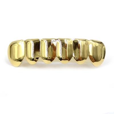 China Wholesale Fashion Teeth Grillz Hip Hop Grillz For Teeth Custom Color Silver Black Rose Gold Under Teeth Grillz for sale