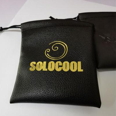 China High Quality Custom Printed Leather Tote Bags Leather Jewelry Bag for sale