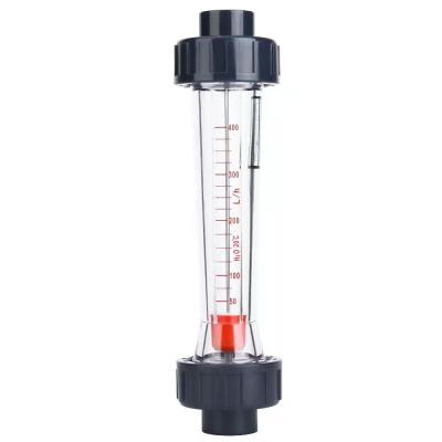 China Het acryloem PVC/SS Verbindings5gpm Comité zet de Stroommeter van het Debietmeterwater voor RO op Te koop