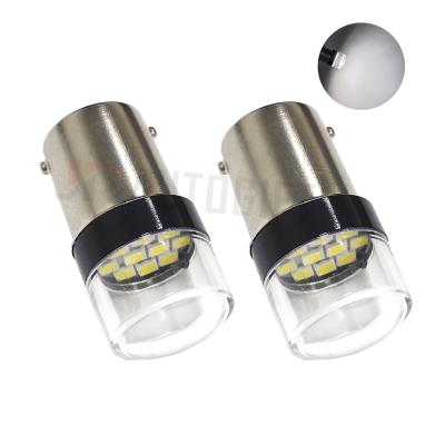 中国 1PCS New Arrival P21W 1156 BA15S 1157 3030 10SMD 12V White Led Brake Light Auto Signal Lamp 10SMD 3030 Chips Universal 販売のため