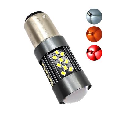 China Factory Customized 1156 1157 BAU15S Canbus 42SMD 2016 Led Chips White Red Amber High Lumens S25 Tower Light Bulbs Universal for sale