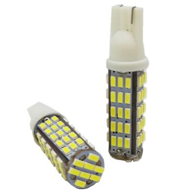 China PVC Led Auto Bulbs T10 3014 68SMD 12V 24V Clearance Lamp Light 6500K W5W 194 Auto Indicator Lights Wedge Instrument Car-styling for sale