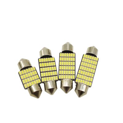 China Aluminum Part Pi 31/36/39/41mm Canbus C5W C10W 24V Super Bright 4014 28 35 42 49LED Car LED Scallop Doom Door Light Interior Reading Lamp Bulb for sale