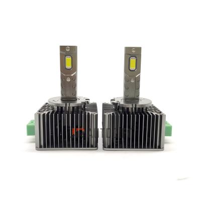 China 2PCS Aluminum Alloy D1S D3S LED D2S D4S D5 D8 20000lm Car Headlight Bulbs HID Conversion Kit CSP Chips Lux Led Para 6000k 90w Auto High Power for sale