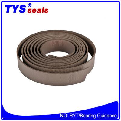 China Bronze Filled PTFE Bearing Tips Guide Tap RYT Excavator Parts Hydraulic Seal for sale