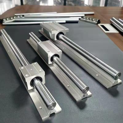 China CNC Machine Skylon SBR SBR25 Series With SBR25UU Linear Slide Round Linear Guide Rail Aluminum Linear Way for sale