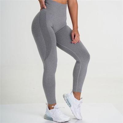 China Yoga Leggings Breathable Seamless Solid Color Gym Wear Active Private Label Matches Yoga Pants for sale