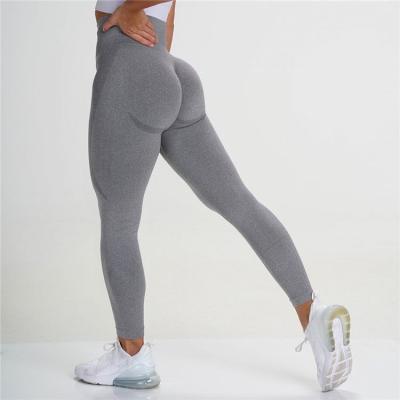 China Sports Gaiters Breathable Seamless Spandex Tight Fit Push Up Yoga Pants Gym Gaiters for sale