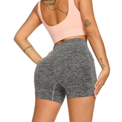 China New Product High Waisted Compression Fitness Shorts Breathable Seamless Gym Legging Yoga Shorts Shorts for sale