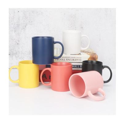 China Manufacturer Custom Logo Sublimation Ceramic Mugs Milk Tea Coffee Mugs Viable Gifts for sale