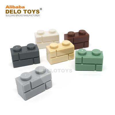 China OEM Order Profile Single Wall Brick 1*2 Gro 98283 Bulk Building Blocks Toy DIY Building Blocks Plastic Bricks Accessories Professional Single Brick 1*2 Gro 98283 for sale